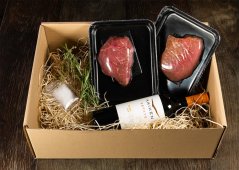 2x Rump steak & Malbec víno