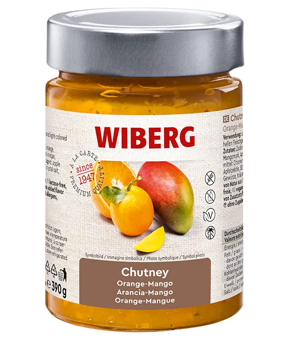 Chutney pomeranč-mango | WIBERG 390g